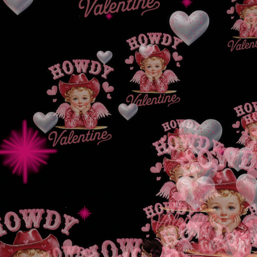  Howdy Valentine Confetti Tosser Thrower