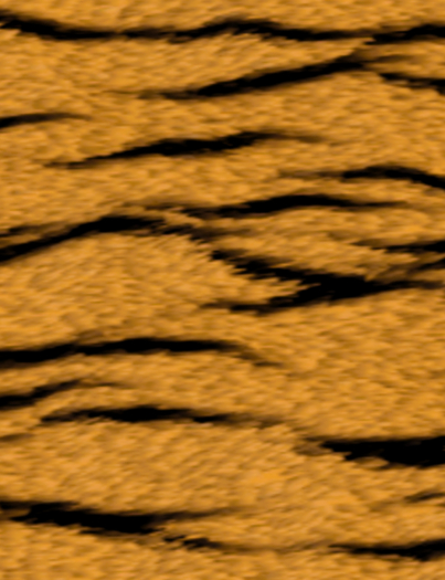 Xootfly Creations Tiger Fur 2 Rug