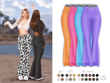 -Sorumin- Soft Flare SET -Pants Bright Pack-
