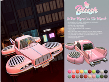 BLUSH - Vintage Flying Car 50s - Fatpack