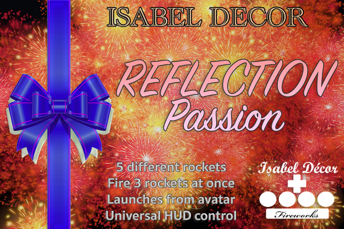 ISABEL DECOR Fireworks - REFLECTION Passion