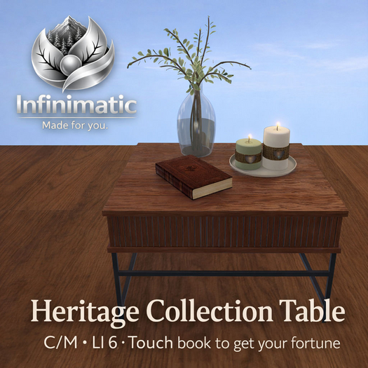 Heritage Collection Table (add)