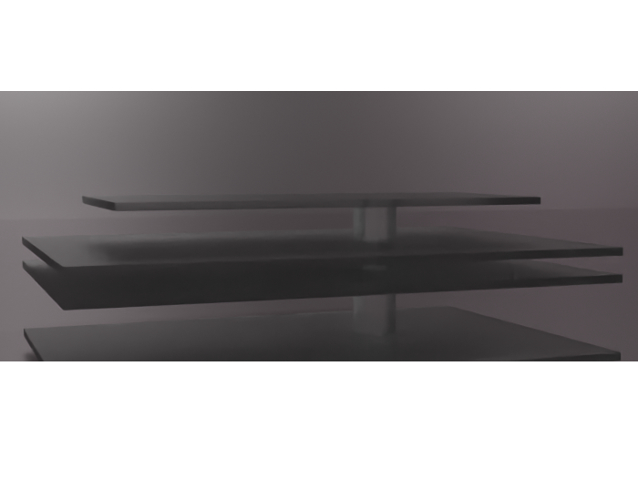 GLASS COFFEE TABLE