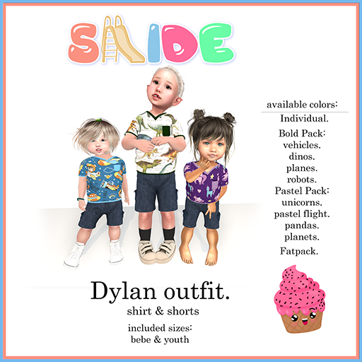 {Slide} Dylan Outfit - FatPack