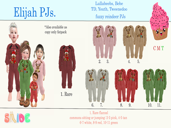 {Slide} Elijah Pjs Fatpack