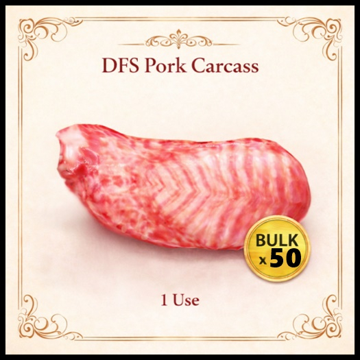 [50] DFS Pork Carcass - BULK - ACTUAL ITEM