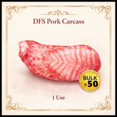 [50] DFS Pork Carcass - BULK - ACTUAL ITEM