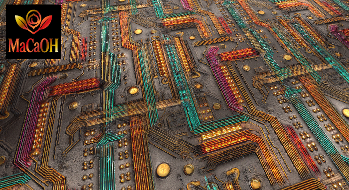 PBR Texture with 3D effect, Seamless, Electro_02