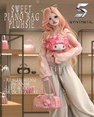 "synthetic" Sweet Piano Bag & Plushie