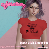 Adora-tions - Moth Club Bloom Tee