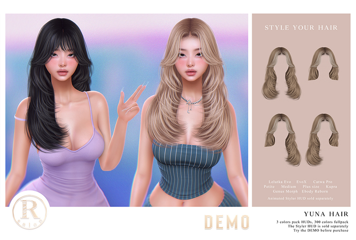 RAMA.SALON - Yuna Hair 'DEMO'