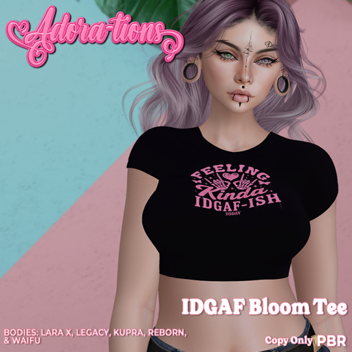 Adora-tions - IDGAF Bloom Tee