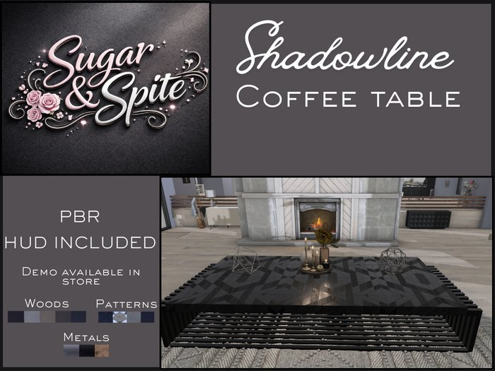 Sugar & Spite Shadowline Coffee Table