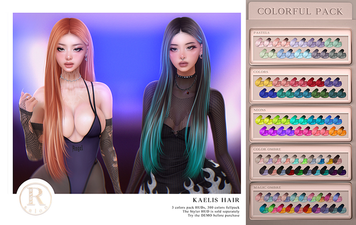 RAMA.SALON - Kaelis Hair 'Colorful Pack'