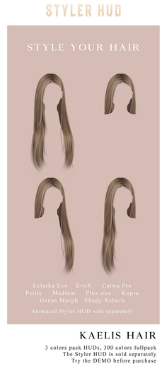 RAMA.SALON - Kaelis Hair Styler HUD