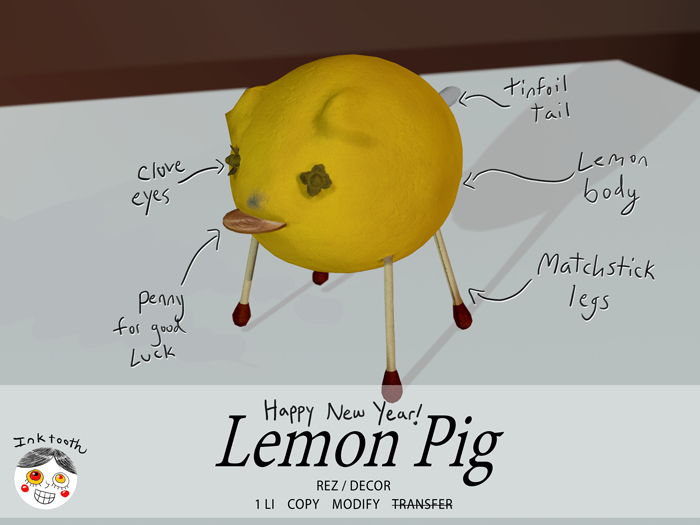 Inktooth : Lemon Pig