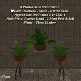 3 Planter Arch Stand Shrub1