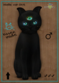 KittyCatS Box - Russian - Black - Blinking Octopus - ♂ Male - Total Trait: 9T