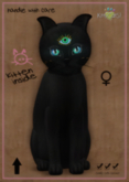 KittyCatS Box - Russian - Black - Blinking Octopus - ♀ Female - Total Trait: 9T