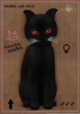 KittyCatS Box - Russian - Black - VAMPIRE - PASSION- ♀ Female - Total Trait: 9T