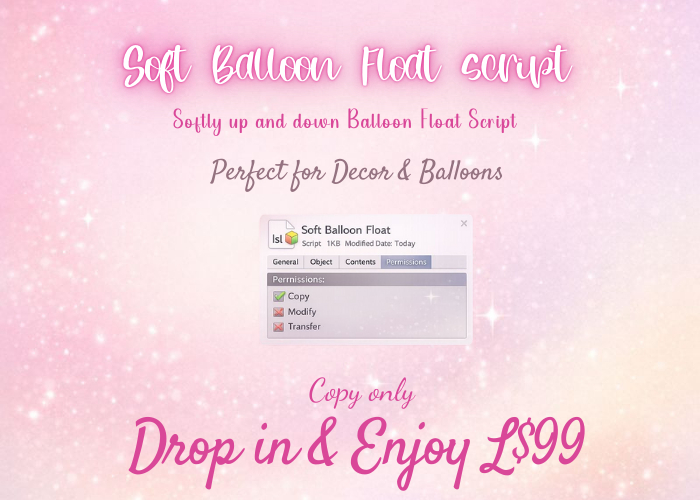 FLS-Soft Balloon Float Script COPY ONLY