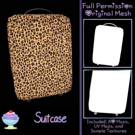 [Sherbert] Full Perm Suitcase (ADD)