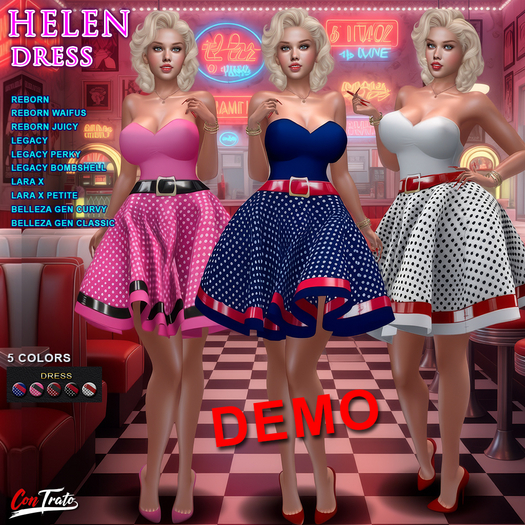 [ConTrato] Helen Dress DEMO