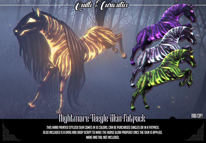 Quills & Curiosities - Nightmare Skin - Pink