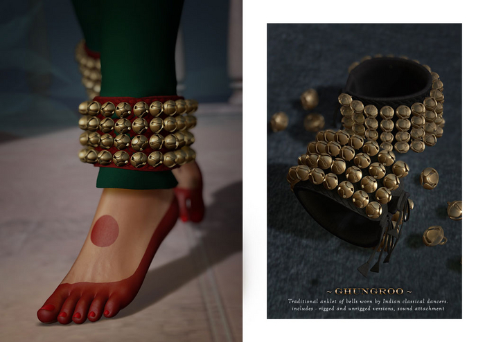 {Zaara} Ghungroo anklets