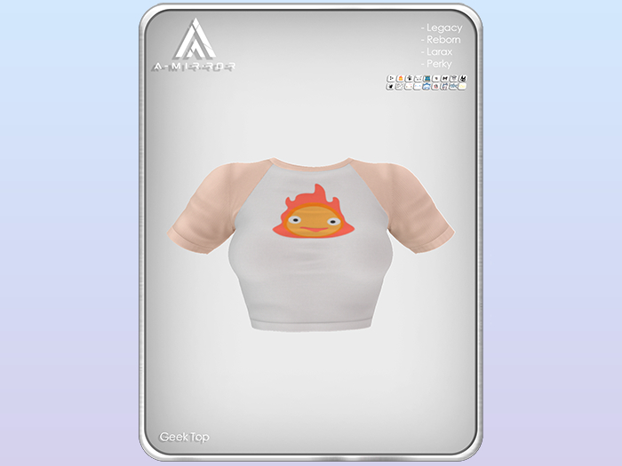A.MIRROR - Geek Top Calcifer + SAND