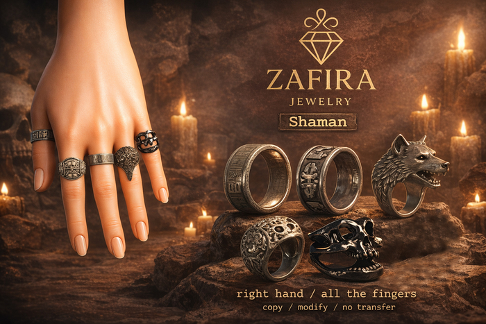 ZAFIRA DEMO - Ring Set - Shaman