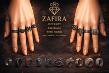 ZAFIRA DEMO - Ring Set - Darkom