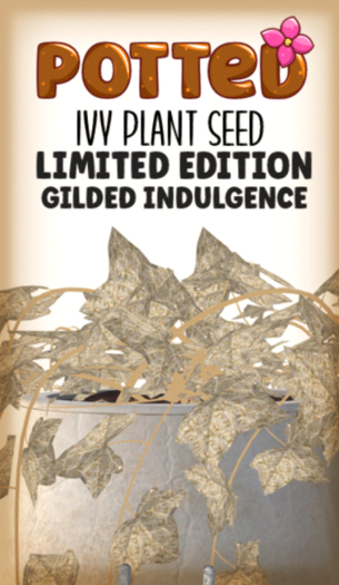 Potted: Ivy Seed: LE Gilded Indulgence