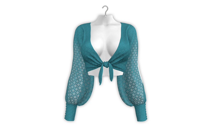 {Zaara} Ridhi blouse *turquoise*