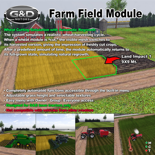 G&D MOTORS Farm Field Module