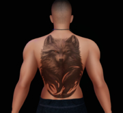 777 - Black Wolf - BOM Tattoo - 50,75,100 % - BOX (Add)