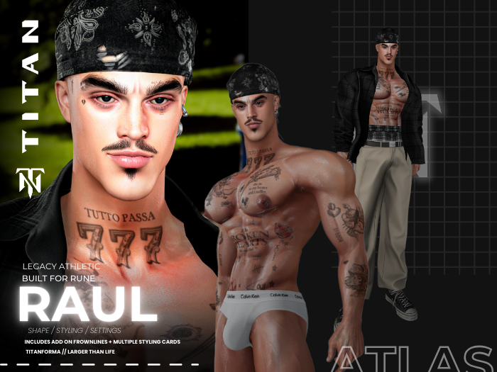 TITANFORMA // RAUL SHAPE (Rune / Legacy Athletic)