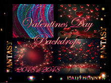 Fantasy Background Textures-Valentines Backdrops
