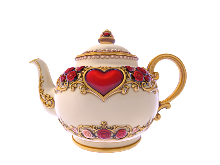 Valentine Tea Pot FULL PERM
