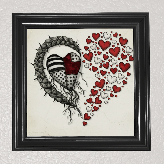 WwL Stitched Affection  Chunky Frame PBR