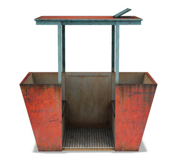 *ionic* Old Cabin Cablewall (red)