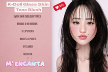 ~M ENCANTA~ K-Doll Glass Skin - Blush PROMO