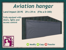 Aviation hangar