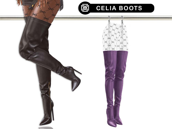 Second Life Marketplace - Addams // Celia Boots // N*28
