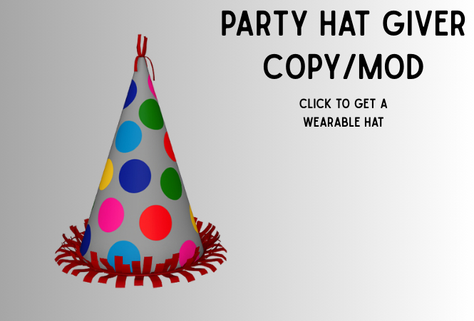 Party Hat Giver