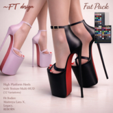 ~FT~ Platform High Heels 32 texture 