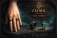 ZAFIRA - Ring Set - Dark Power
