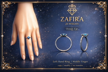 ZAFIRA - Ring - Ocean Eye