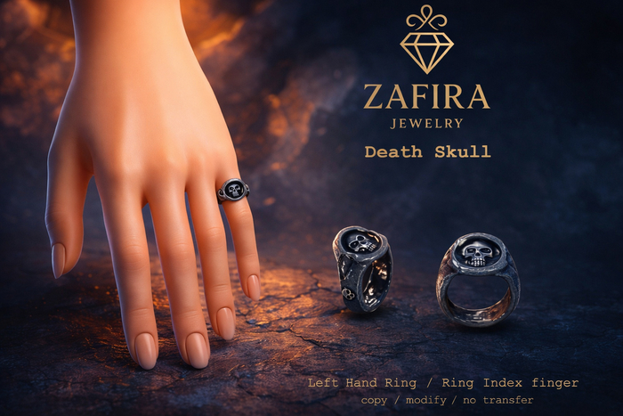 ZAFIRA - Ring - Death Skull