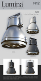 LUMINA - N12 -  Industrial/Stage Spotlight 2K PBR HUD-Controlled Directional Light